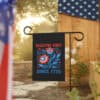 Rejecting Kings Since 1776 Flag – Pro-Democracy Patriotic Floral Banner-No Kings Folk Art Flag