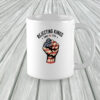 Rejecting Kings Since 1776 Mug - Patriotic USA Fist Coffee Cup