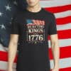 Rejecting Kings Since 1776 Shirt – Comfort Colors Patriotic FDT Tee - Anti-Trump American Revolution T-Shirt