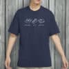 Subtle FDT 4th of July Patriotic Tee, Fireworks Dogs Traditions Shirt