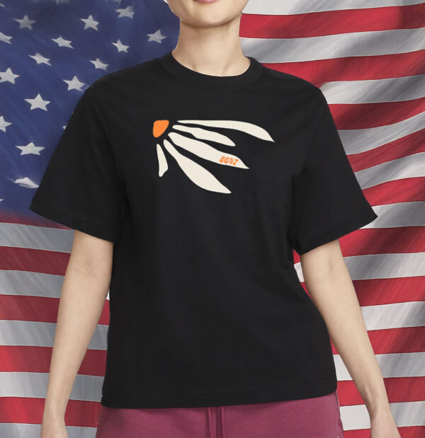 Subtle Liberal Daisy Graphic Tee for Democrats-8647 Anti Trump Shirt