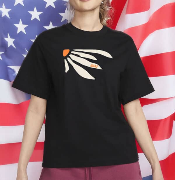 Subtle Liberal Daisy Graphic Tee for Democrats-8647 Anti Trump Shirt