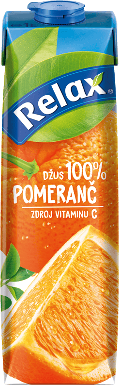 100% Pomeranč - 1000 ml Karton