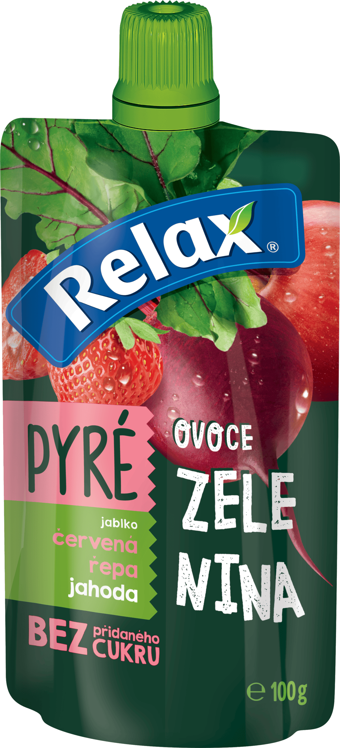 Červená řepa – jahoda - 100 g Kapsička