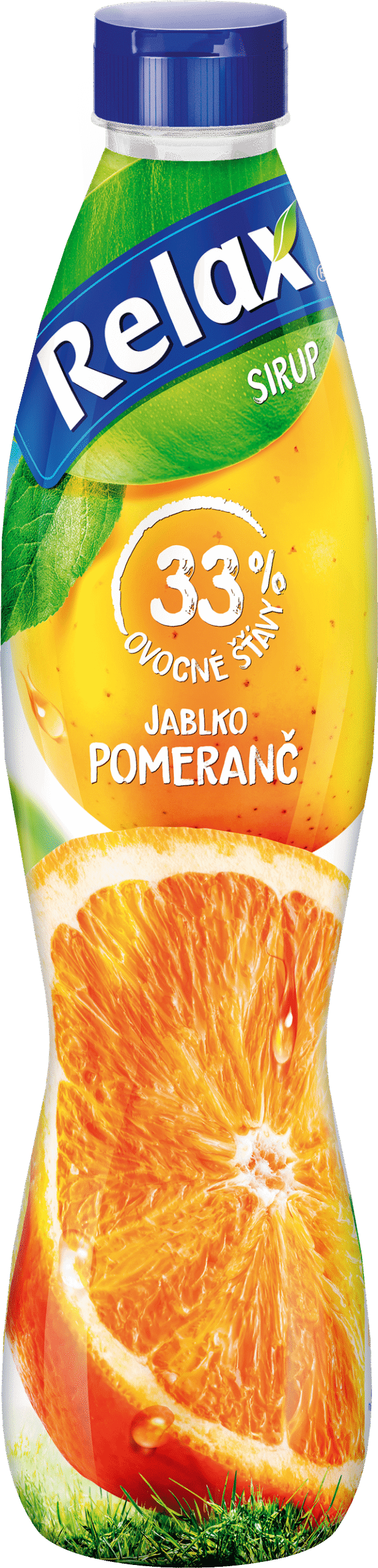 33% jablko – pomeranč - SIRUPY