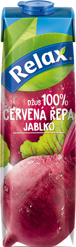 100% Červená řepa – jablko - 1000 ml Karton