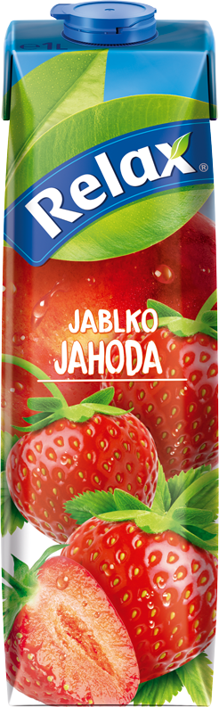 Jahoda – jablko - 1000 ml Karton