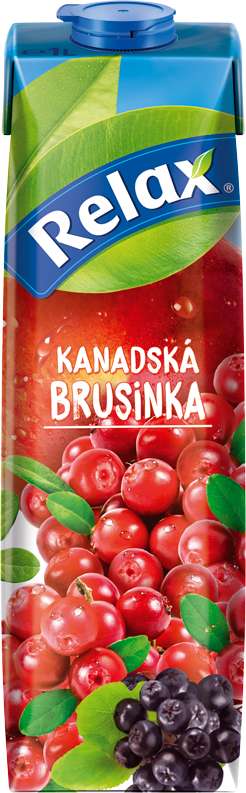 Kanadská brusinka - 1000 ml Karton