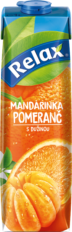 Mandarinka – pomeranč s dužinou - 1000 ml Karton