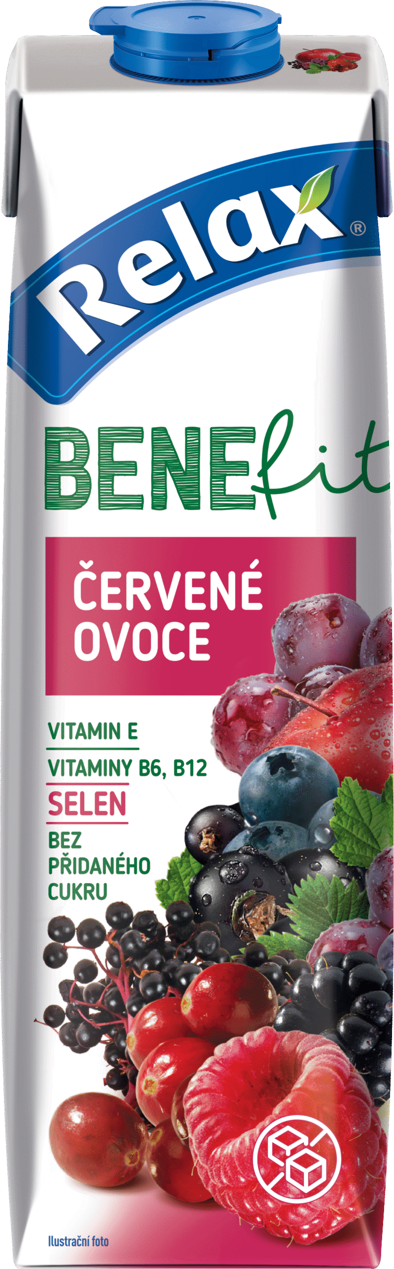 Červené ovoce - 1000 ml / Karton