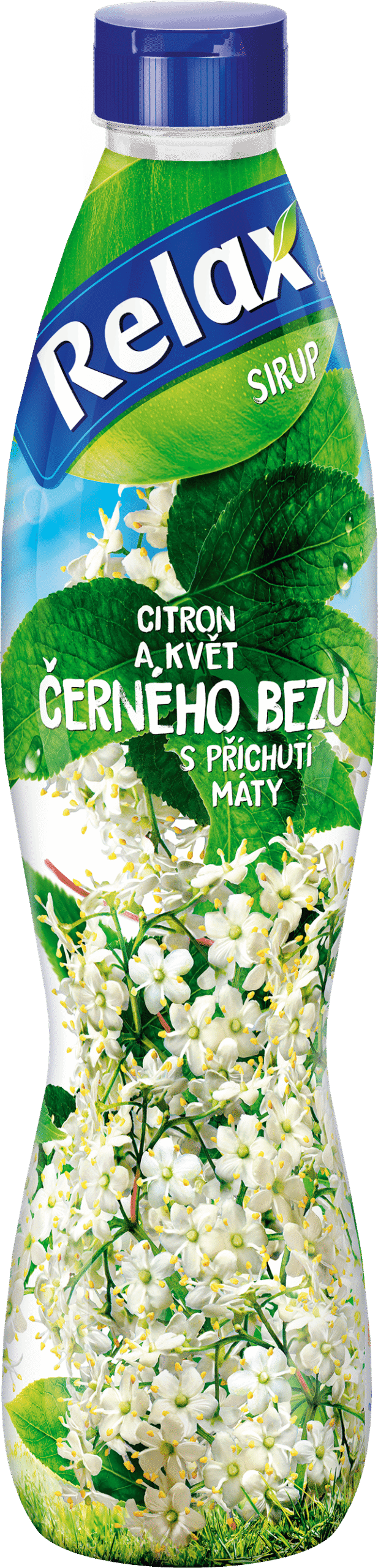 Květ černého bezu & máta - SIRUPY