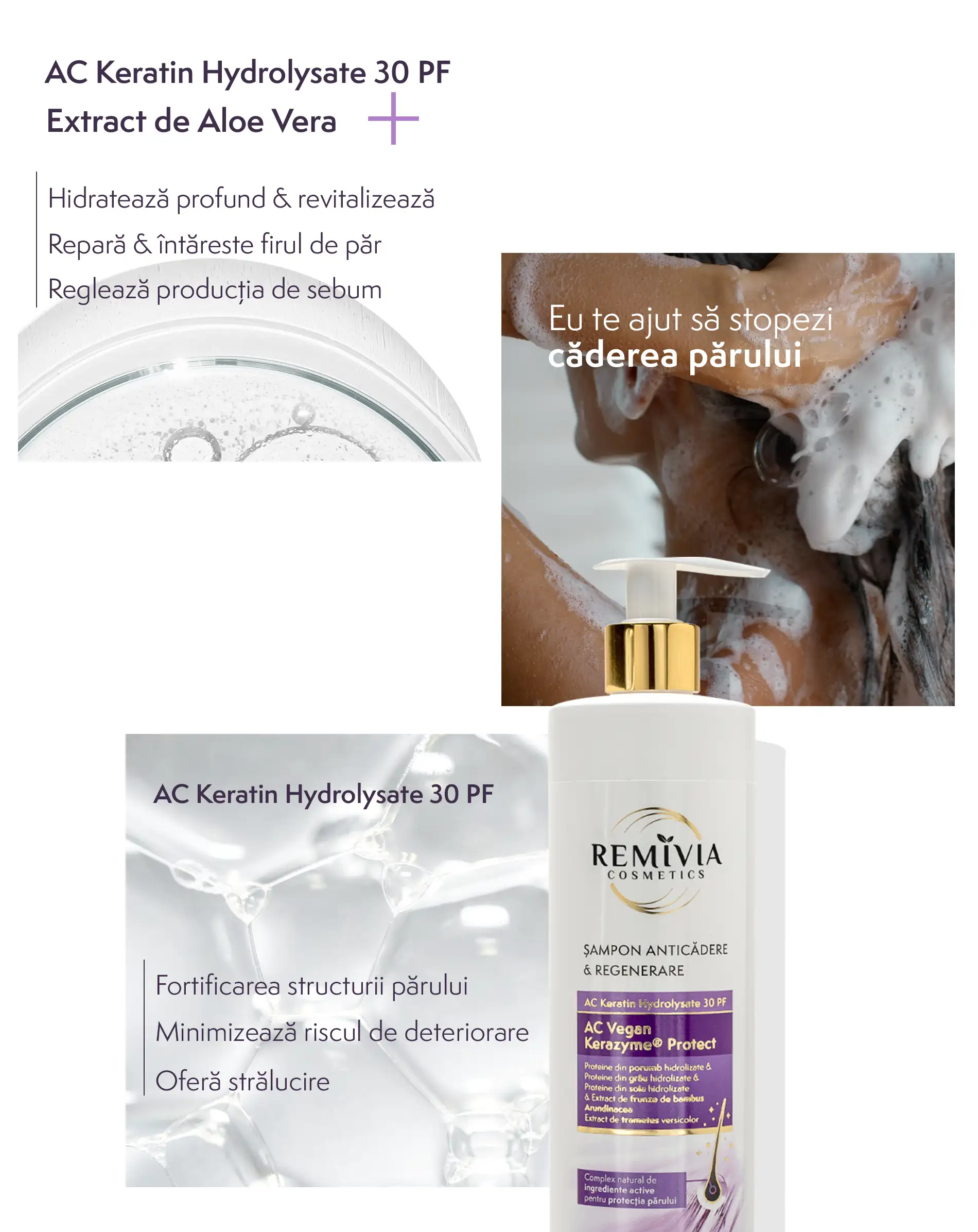 Sampon anticadere Remivia Cosmetics