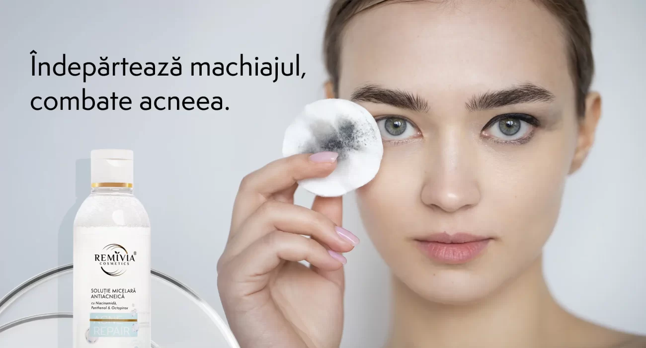 Apa Micelara ten gras Remivia Cosmetics