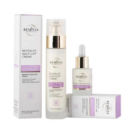 Rutina antirid- Set Revitality Lift anti-aging Remivia Cosmetics