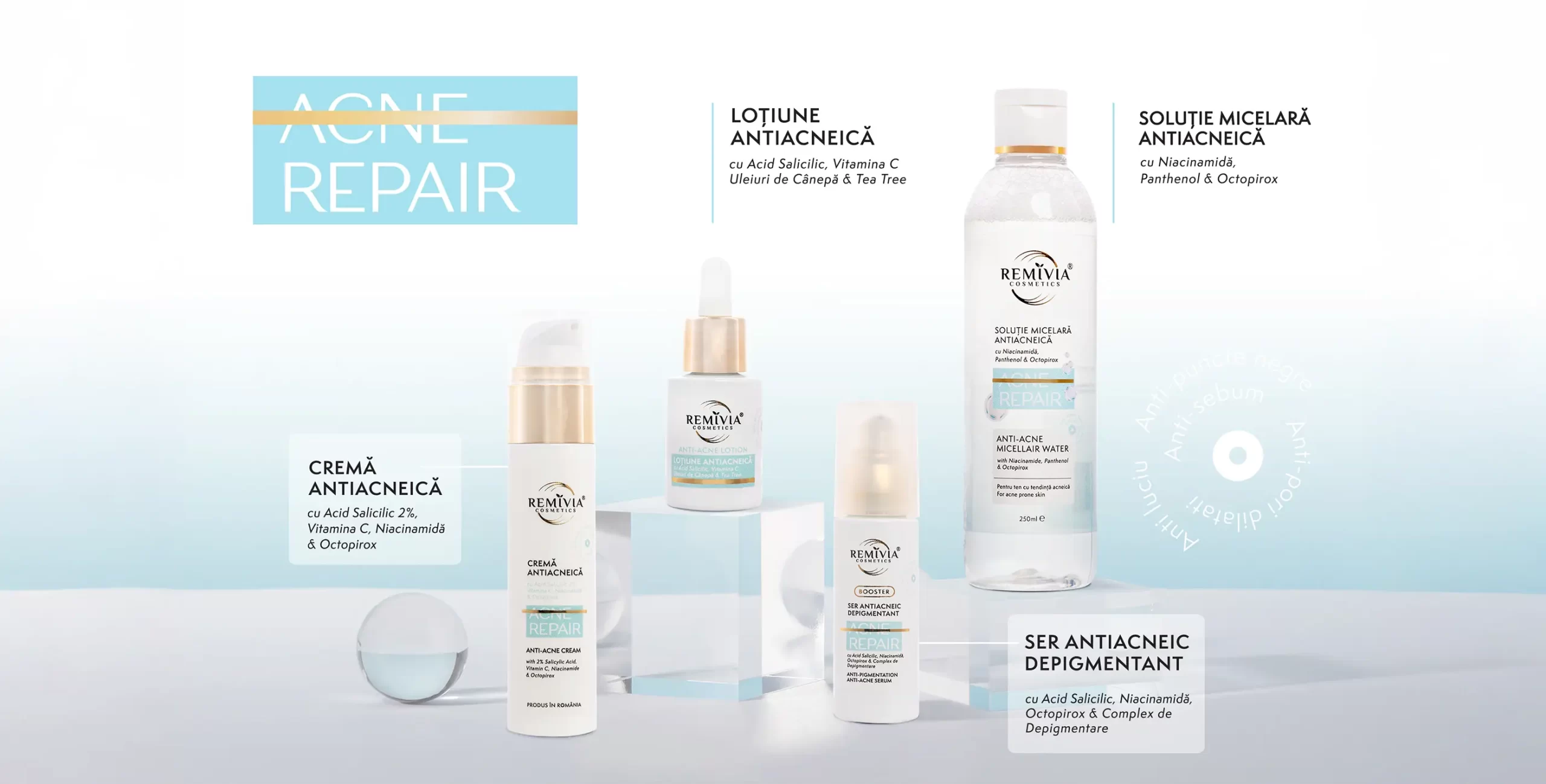 Acnee hormonală: Cauze și Tratament Acnee hormonala ACNE REPAIR scaled