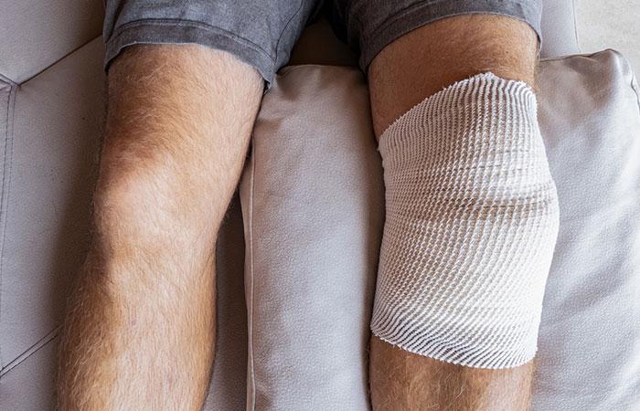 castor oil for knee inflammation