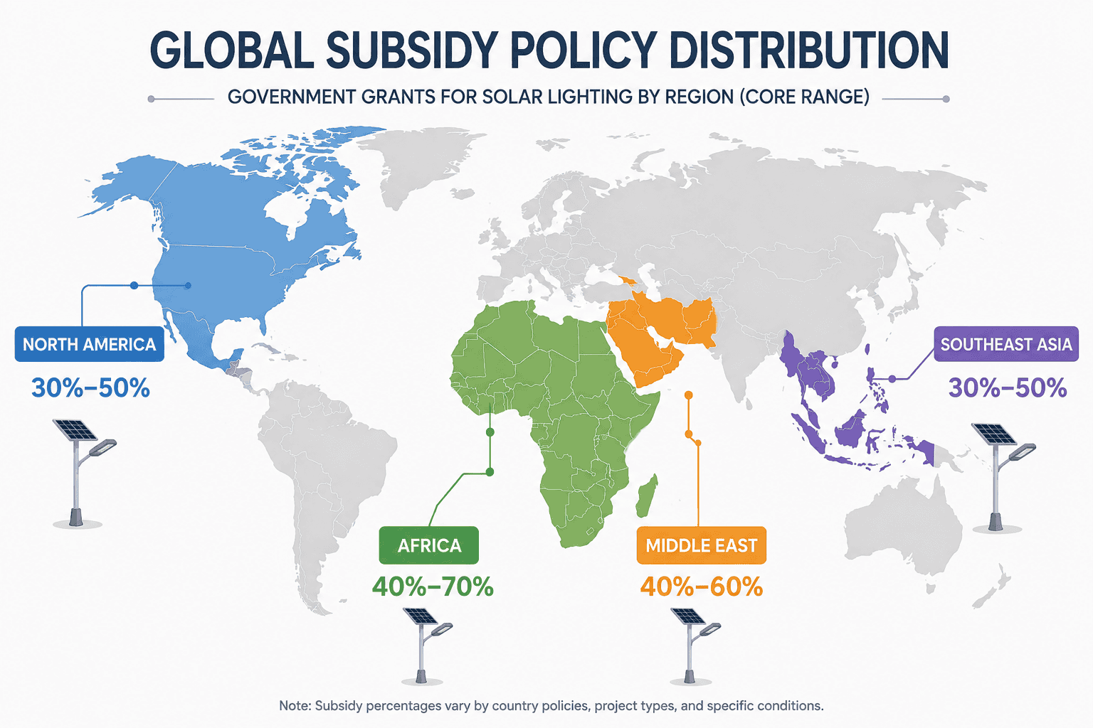 global solar lighting government grants by region