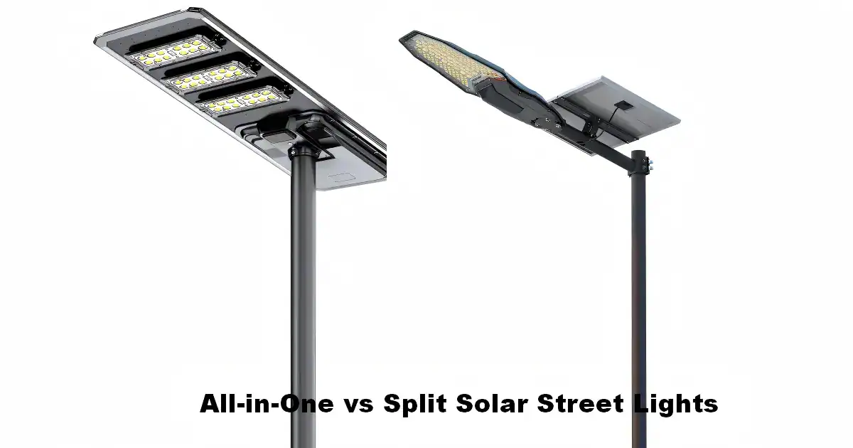 All-in-One vs Split Solar Street Lights