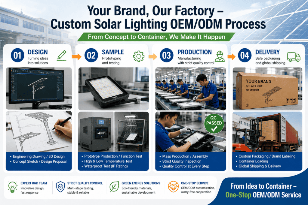 Four-Step Customization Process Infographic