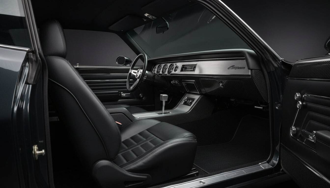 Restomod Interior Ideas: Blending Vintage Style with Modern Comfort