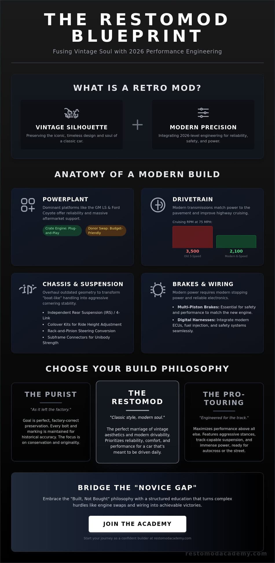 Retro Mod vs. Restomod: The Ultimate Guide to Modernizing Classics in 2026