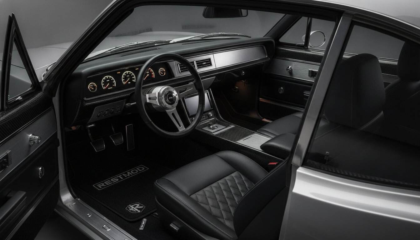 Restomod Interior Ideas: Blending Vintage Style with Modern Comfort