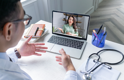 asian doctors are telemedicine patients via videocall telehealth concept 1