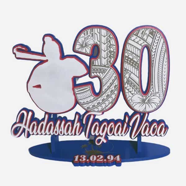 30th Custom Plaque