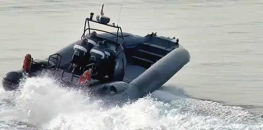 High speed interceptor Olimp M-46 @ RIBs ONLY - Home of the Rigid Inflatable Boat