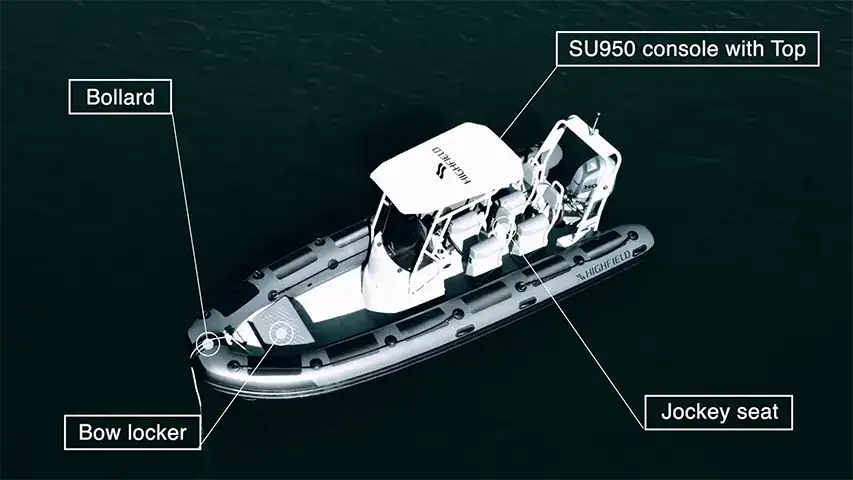 Highfield Boats Patrol 600 Open RIB @ RIBs ONLY - Home of the Rigid Inflatable Boat
