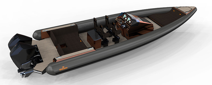Enigma Powerboats 38 ft RIB @ RIBs ONLY - Home of the Rigid Inflatable Boat