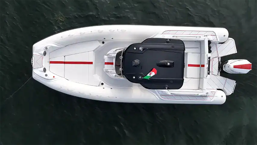 MAR.CO R-EVOLUTION R-26 Close-Up top @ RIBs ONLY - Home of the Rigid Inflatable Boat