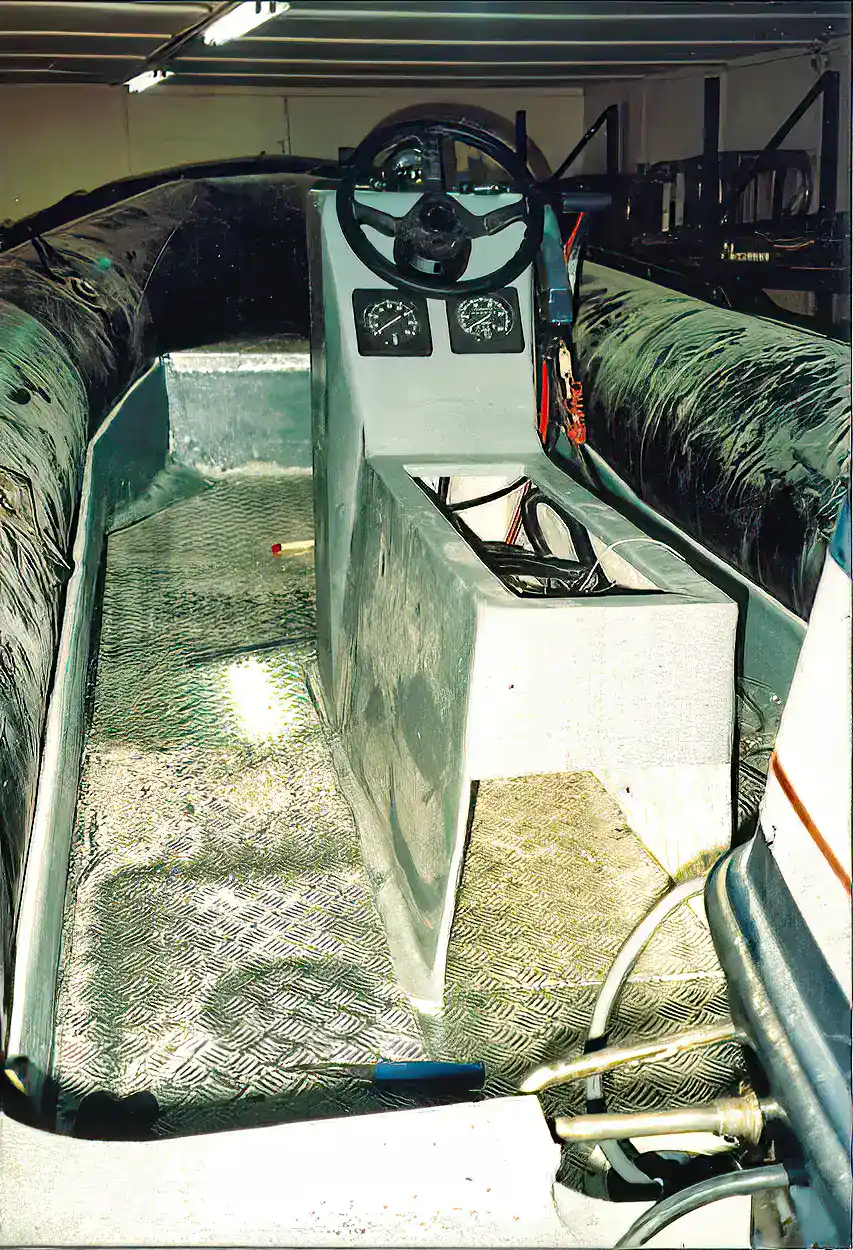 Building a RIB from a “Rubber Boat” up – the Full Story © The Scandinavian Inflatable Boat Club Building the steering console