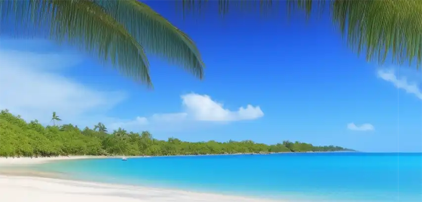 Inspiring tropical island beach @ RIBs ONLY - Home of the Rigid Inflatable Boat