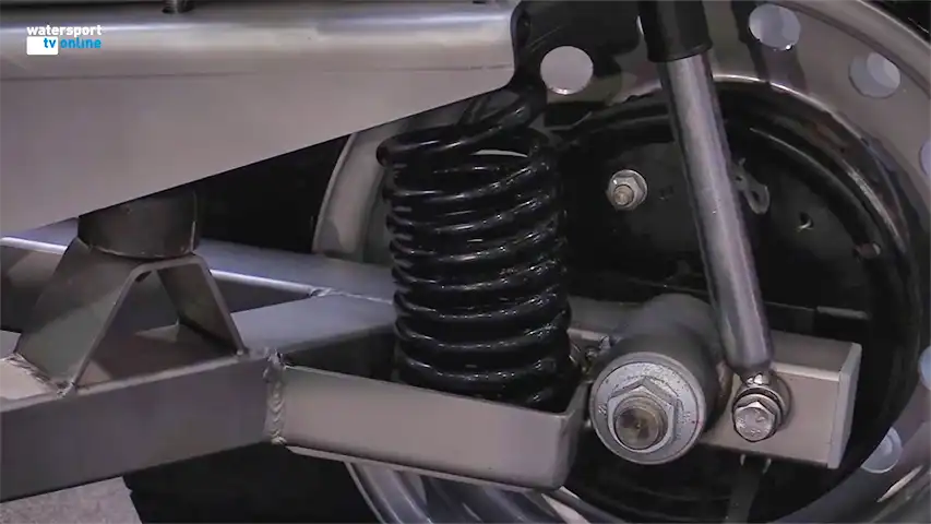 Vanclaes Trailers News Independent Wheel Suspension detail @ RIBs ONLY - Home of the Rigid Inflatable Boat