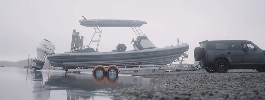 Ballistic XP80 launch @ RIBs ONLY - Home of the Rigid Inflatable Boat