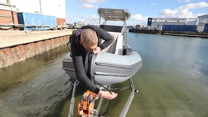 How to Launch Your RIB From a Trailer by Jon Mendez @ RIBs ONLY - Home of the Rigid Inflatable Boat