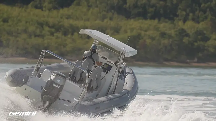 Gemini 880 RIB the Ultimate Adventure RIB @ RIBs ONLY - Home of the Rigid Inflatable Home