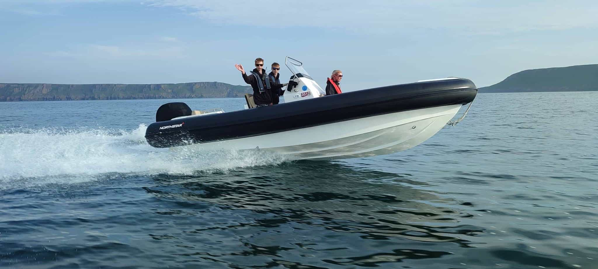 "Twins incharge" by Michael Nechajev, UK @ RIBs ONLY - Home of the Rigid Inflatable Home