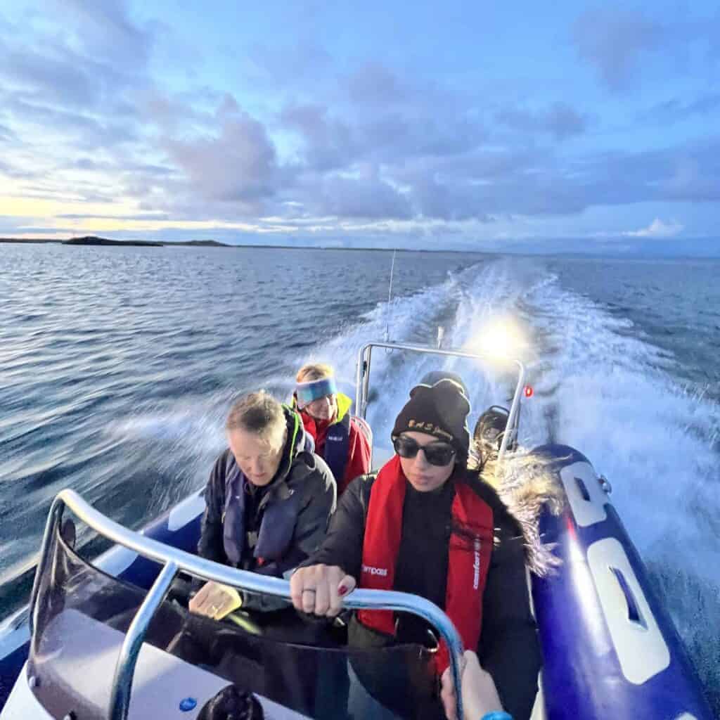 "Hebridean night out" by Phillip Stewart, UK @ RIBs ONLY - Home of the Rigid Inflatable Home