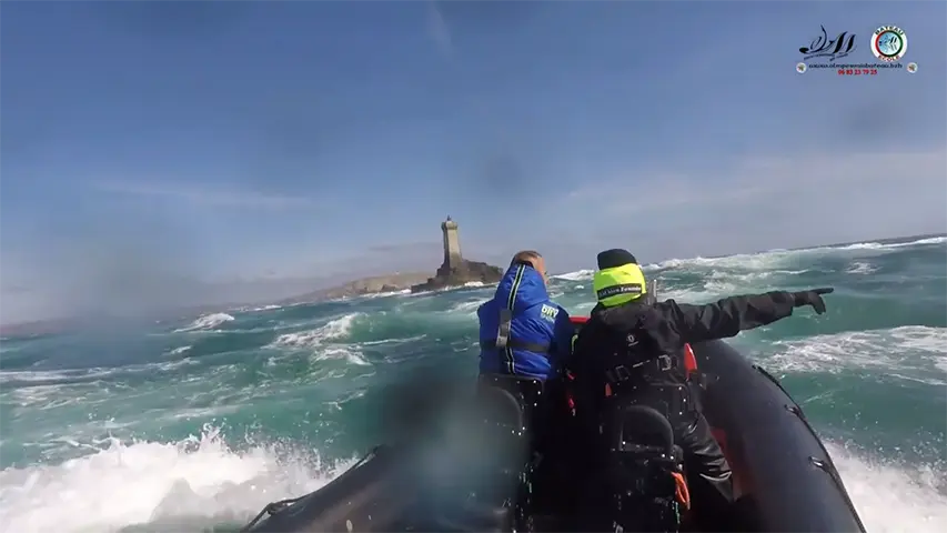Passing Waves Training in the Raz de Sein @ RIBs ONLY - Home of the Rigid Inflatable Boat