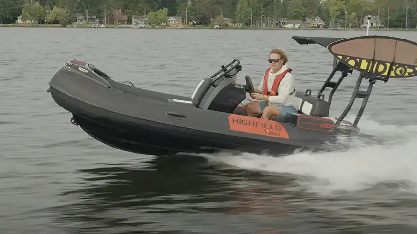 Highfield Velox 420- A Rotax Jet-Powered Fun RIB @ RIBs ONLY - Home of the Rigid Inflatable Boat