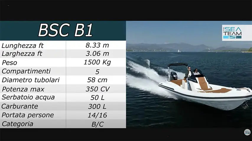 The Italian Built BSC B1 V Review by The Sea Team @ RIBs ONLY - Home of the Rigid Inflatable Boat