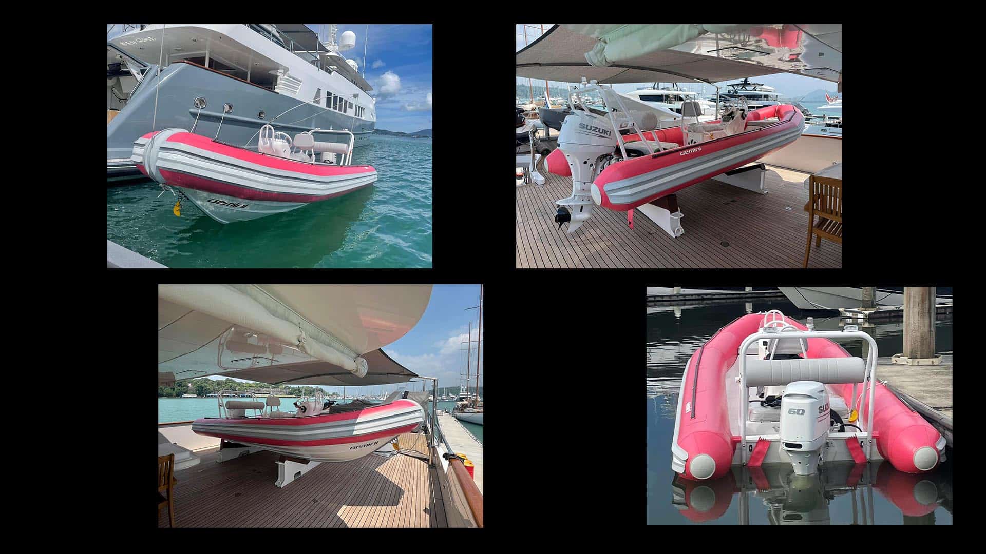 The Pink Gemini WR505 Tender ... Why Not @ RIBs ONLY - Home of the Rigid Inflatable Boat