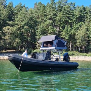 Roy Andersen - From Sketch to Construction - DIY RIB Rooftop Tent @ RIBs ONLY - Home of the Rigid Inflatable Boat