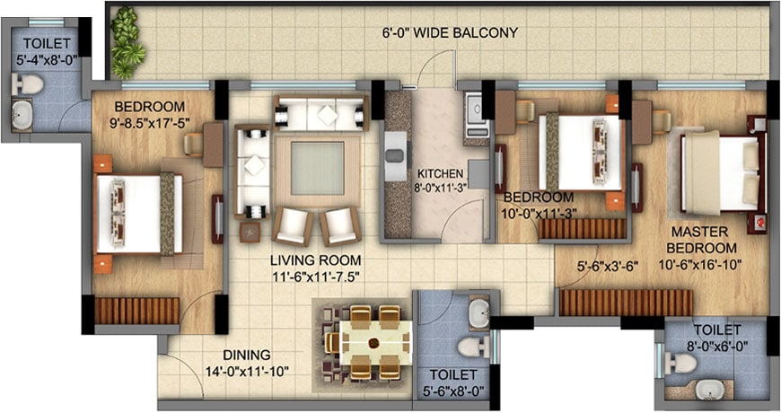 Apartamento 4 Quartos, Belavista Ipanema, Luxo