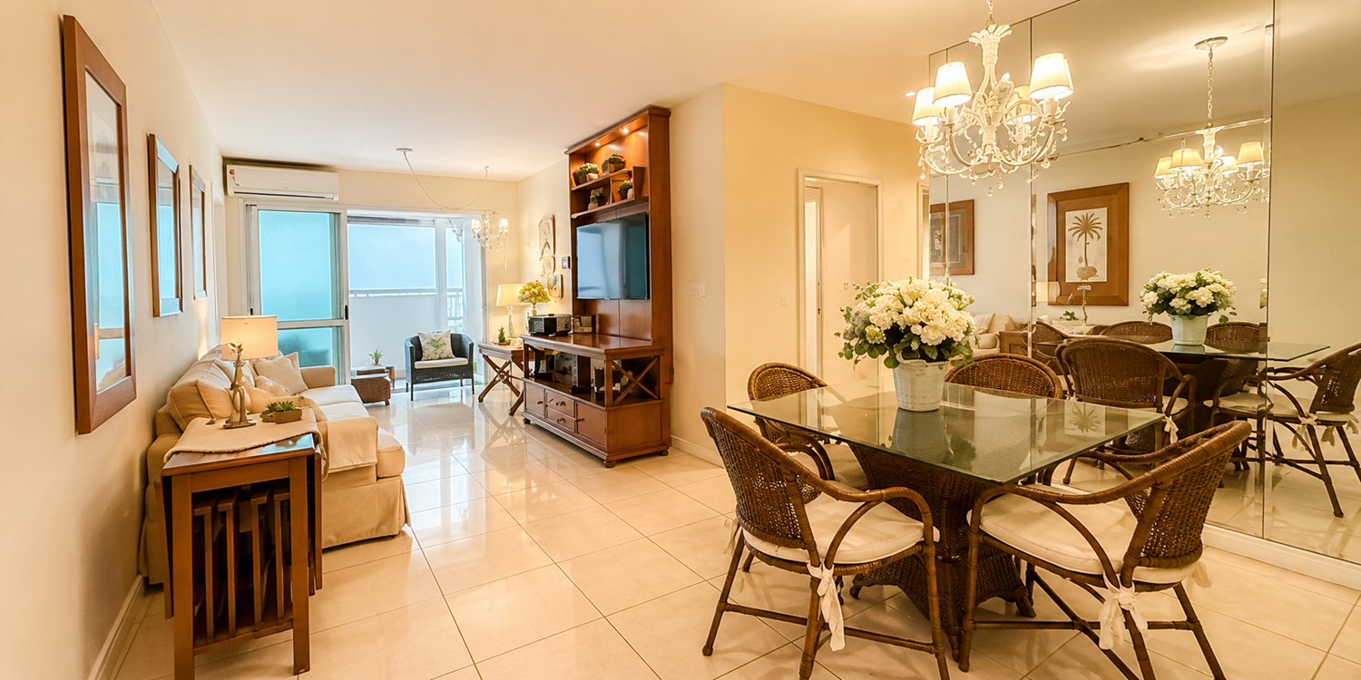 Apartamento de 2 Quartos no Le Parc Barra — Pronto