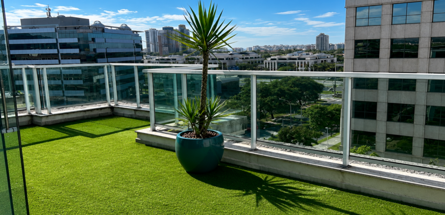 Cobertura Duplex de 4 Quartos no Le Parc Barra — Pronta