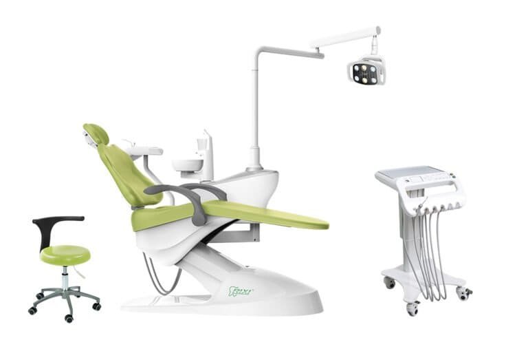 高端牙科诊疗设备,专业牙科椅和手术灯,适用于口腔医疗诊所和医院.