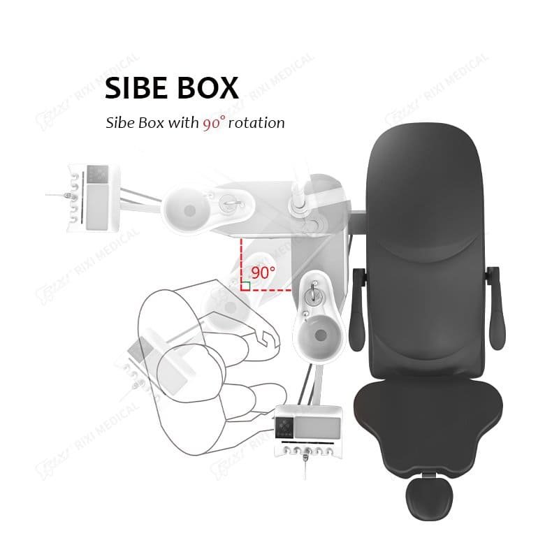 手术床气动手术平台，适用于医疗手术指导与操作.